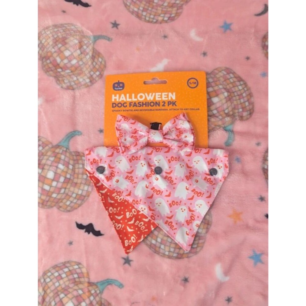 Halloween Bandana and bowtie for pets